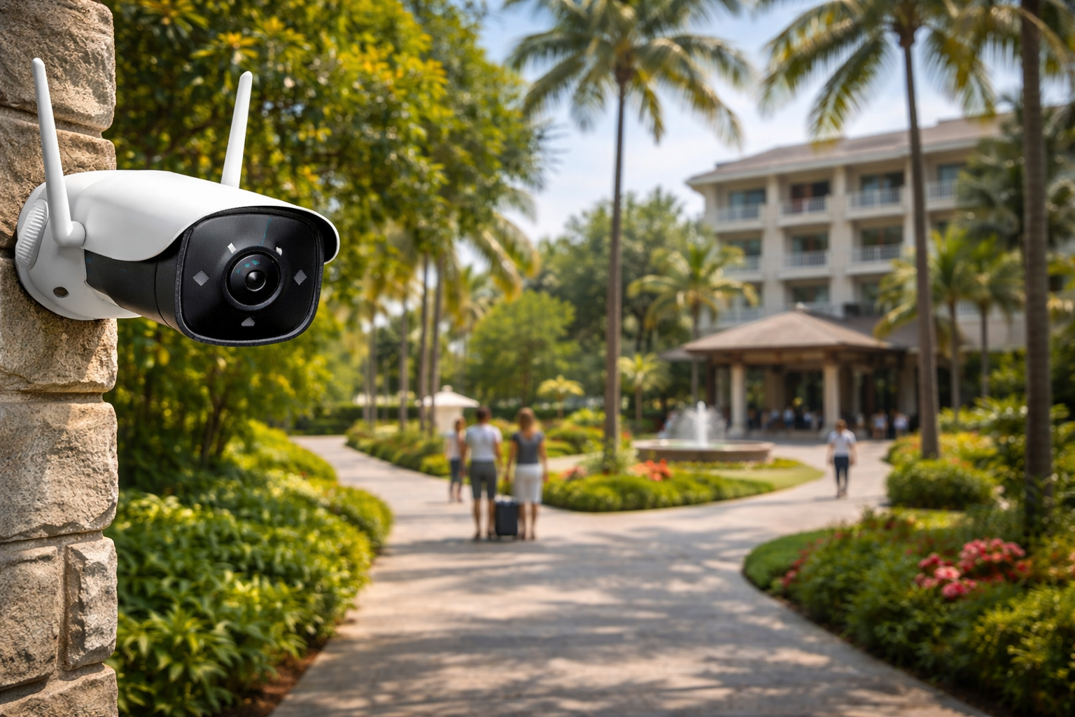 CCTV for Resorts and Hotels in Alibaug, Konkan and Mumbai