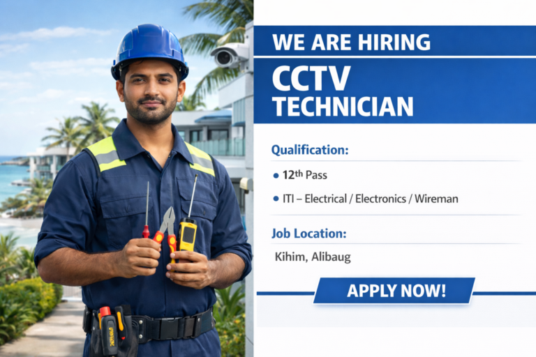 CCTV Technician Job Opening